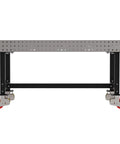 Heavy Duty 72 Inch Mobile Welding Station Built Tough With Locking Swivel Casters And Dead Nut Precision Holes Powder Coated Shop Table