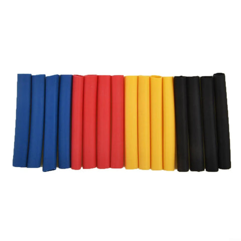Check Out This Awesome F164PCS Heat Shrink Tubing Kit With Mixed Colors For Wire Cable Sleeves And Insulated Protectors Perfect For Electrical Diy Or Auto Repair Jobs Using Polyolefin Material That Shrinks To 2-1 Ratio. assorted blue red yellow black heat shrink tubing sleeves
