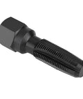 Plug Tap Tool Kit 5 Piece Set With Carbon Steel Inserts For 14mm Thread Repairs, Easy To Use And Built Tough For Automotive And Machining Projects, Rethread Tools For Fast, Precise And Long Lasting Fixes., black 14mm carbon steel plug tap