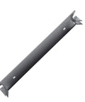 Saf Te Plate Protectors For Cables And Plastic Pipes, One And A Half Inch By Six Inch, 50 Count, close-up of steel nail puncture shield