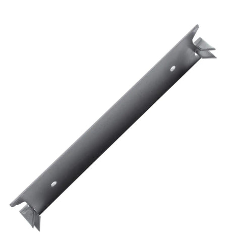 Saf Te Plate Protectors For Cables And Plastic Pipes, One And A Half Inch By Six Inch, 50 Count, close-up of steel nail puncture shield