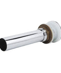 ZAWELIYO Copper Pop Up Drain Stopper Kit, 19cm showcasing chrome tube and gasket, designed for durable household use.
