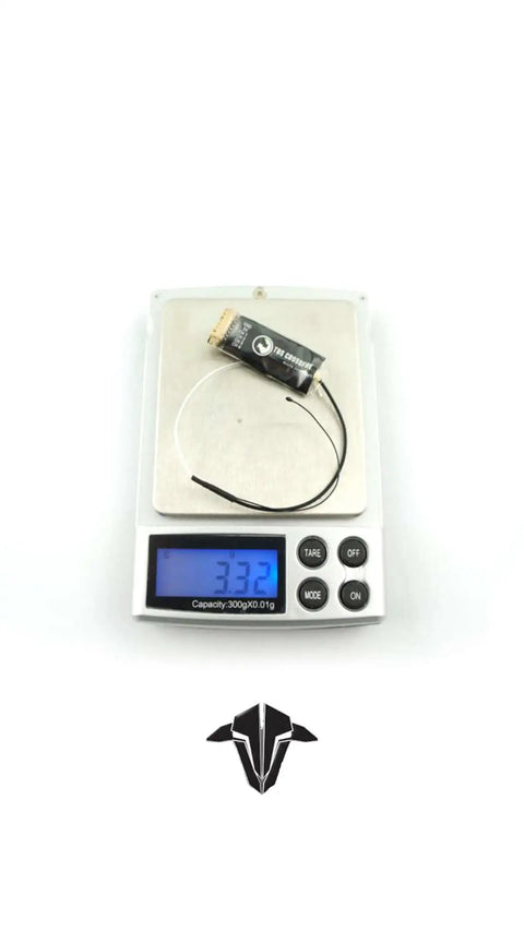 Ultra Tiny Long Range UHF Receiver With CRSF 915 MHz 12 Channels 40 Km Range 3.3 To 8.4V Input Lightweight Micro Receiver on scale