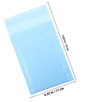 Milk Blue Bubble Mailers 11x15 Plus 4 Inch Self Seal Padded Envelopes For Biz Shipping Durable Protective Mail Bags For Online Orders