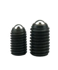 Top Drawer M3x4mm Ball Plunger Grub Screws Heavy Duty Alloy Steel Hex Socket Springs for Precision Locking, two sizes in view.