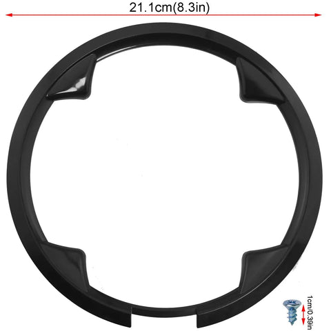 48 Tooth 12 Cm Crankset Chainring Guard For Mountain Bike With Four Screws 0.63xOD Thickness Heavy Duty Chainring Protector