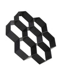 Hexagon Brick Mold For Concrete Pavers Reusable Hex Tile Mold For DIY Garden Path And Patio Floors Easy To Use No Fuss Durable Build 11.41 By 11.02 By 1.69 Inches Perfect Paver Template