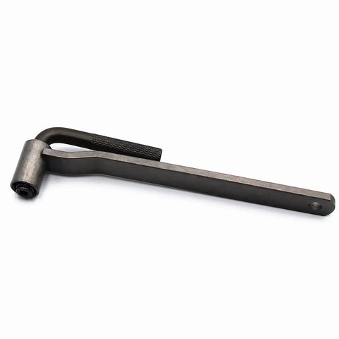 Universal Motorcycle Engine Valve Screw Wrench 10MM Hex 3.5MM Square Drive For Dirt Pit Bike Auto Repair, durable chrome vanadium steel tool.