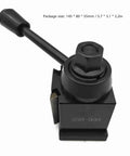 Quick Change Tool Post Wedge Set For Mini Lathe 6 To 9 Inch Swing, Steel Lathe Tool Holders, Hardened, 250-000 part shown