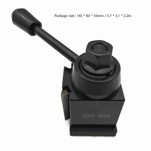 Quick Change Tool Post Wedge Set For Mini Lathe 6 To 9 Inch Swing, Steel Lathe Tool Holders, Hardened, 250-000 part shown
