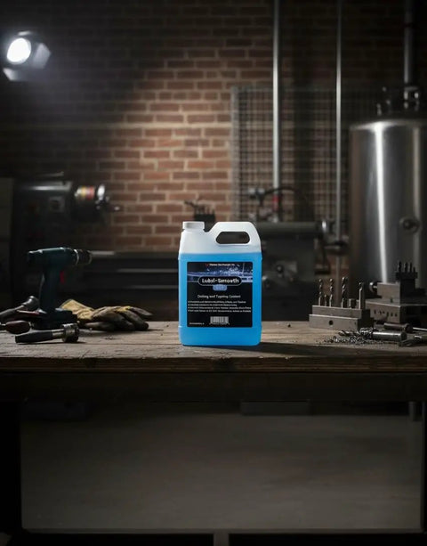 LubriSmooth Drilling And Tapping Coolant, Premium Concentrated Semisynthetic Water Soluble Fluid For Heavy Duty Metalworking