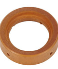 Close-up of swirl ring from Plasma Cutter Electrode Tips Cups Consumables Kit For 95136 Plasma Cutting Machine Replacement Parts Swirl Ring Included