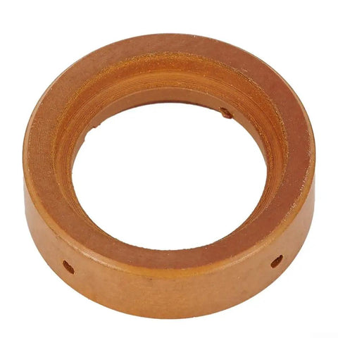 Close-up of swirl ring from Plasma Cutter Electrode Tips Cups Consumables Kit For 95136 Plasma Cutting Machine Replacement Parts Swirl Ring Included