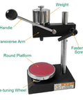 Digital Durometer Type A With Stand For Accurate Rubber Plastic And Leather Hardness Testing Pro Grade Hardness Tester With Metal Base