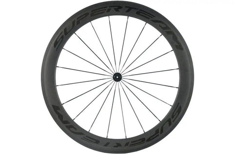 700C Carbon Wheelset Aero Beast Front 60mm Rear 88mm Clincher With Transparent Decal For Road Bikes V Brake Compatible Shimano