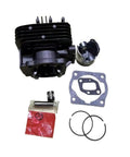 Cylinder Piston Needle Roller Bearing Gasket Rebuild Kit 1E40F-5B 1E40F-5E 40F-5 40-5 2 Stroke Engine Models To Restore Power Make It Run Smooth For Mini Atv And Quads By Upgrading This Kit Now To Skip Repair Bills While Riding Hard. 2-stroke engine kit with cylinder, piston, gasket set, needle bearing, and rings