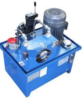Rock Solid Vertical Hydraulic Pump Station Power Unit delivering badass high pressure performance for auto shops.