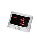 Top Shelf Money Counter With Mixed Denomination Value Count And Hella Precise Uv Mg Ir Counterfeit Detection For Quick Bill Sorting And Real Easy Cash Updates display with red digital readout, compact design.