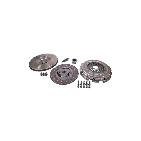 Heavy Duty Clutch And Lightweight Aluminum Flywheel Conversion Kit For 1999 To 2003 Ford F250 F350 Super Duty 73l V8 Diesel Manual Transmission.