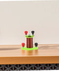 Light green induction coil from Hands On Induction Coil Kit Two Pack For Physics Lab Dual Coil Transformer Science Set.