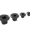 Ultimate Low Profile Socket Adapter Kit For Impact Driver Heat Treated Steel Reducer Set 1 To 3/4 3/4 To 1/2 1/2 To 3/8 And 3/8 To 1/4 Inch, four adapters