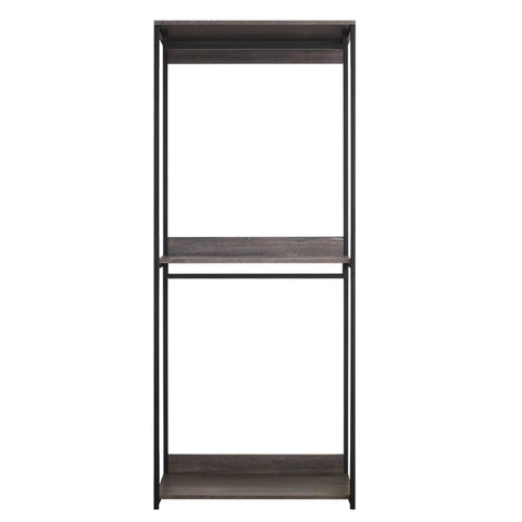Heavy Duty Walk In Closet System With Powder Coated Metal Frame And Super Roomy Deep Drawers For Flexible Modular Organization And Easy DIY Home Setup