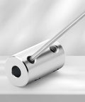 Six 5mm To 5mm Shaft Couplers For Motors Rigid Set Screw Steel Motor Shaft Couplings Includes Screws And Allen Wrench Built Tough Easy Install 6 Pack, steel 5mm coupler with set screw and shaft