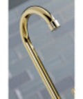 NuvoFusion 4 Inch Centerset Bar Faucet Polished Chrome With Solid Brass Construction Washerless Cartridge 2 Hole Deck