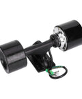 Dope High Efficiency 74mm Single Drive Hub Motor Kit with Remote for Electric Skateboards, external rotor, black PU shock absorb wheels