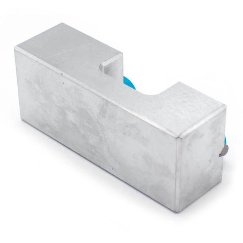 Aluminum Pro Grade Dop Stick Transfer Jig for Gemstones, Dual Clamp Magnetic and Side Pressure, Fits 5.8mm and 6.0mm Dop Sticks