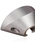 Nibbler Die Replacement Part For A-15051 JN1601 LXNJ01Z in high-grade steel, shown at an angle for sheet metal fabrication.