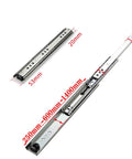 Beefy 14 Inch Drawer Slides With 120 Kg Load Capacity, Smooth Glide Ball Bearing Runners, stainless steel material
