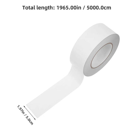 Heavy Duty Clear Tape That Really Slaps For Crafts Wall Mounts Zero Residue Easy Peel Stick Fix on a spool with dimensions.