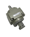 Industrial Grade Top Shelf Leaf Type Oscillating Air Cylinder Smooth Acting Rotary Actuator Cdrb1bw Series side view for heavy machinery use.
