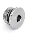 Stainless Steel Scuba Regulator Port Plug Kit With 7/16 High Pressure And 3/8 Low Pressure Plugs Leak Proof O Ring Corrosion Resistant Dive Gear