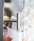 Stainless Steel T Type Drawer Cabinet Wardrobe Door Pull Handle 2 To 14 Inch Silver Bar Hardware For Kitchen Cupboard Bathroom