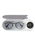 Portable Ultrasonic Cleaner With 360 Rotating Wash For Watches Jewelry And Dental Gear Compact Glovebox Friendly Build with sunglasses in water