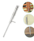 Top Tier Heavy Duty 10 Pack Stainless Steel Slide Bolt Latches For Securing French Doors Barn Sheds And Gates With No Sweat Install showing 17-inch bolt.