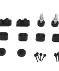 Upgrade Your 1967-1969 Camaro With This Durable Bumper Kit Featuring Heavy Duty Metal And Rubber Plugs. 2-piece metal and rubber bumper stop kit