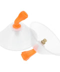 Windproof Spray Nozzles With Adjustable Misting For Garden Sprayer Tanks Transparent Deflector Cover For Even Coverage