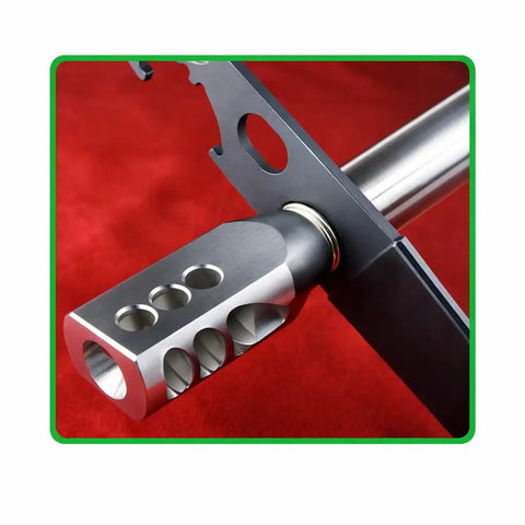 Top Shelf 5 8 24 Black Steel Jam Nut Pair Made For 308 And 7 62 Rifle Systems Featuring A Durable Black Oxide Coating And Precision Cnc Build To Lock Hardware Securely While Keeping Every Range Session Running Smooth As Silk