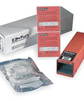 No Hassle Fire Barrier Pathway Kit Made For 3 Inch Square Wall Openings includes sealing covers and packaging for electrical wire protection.