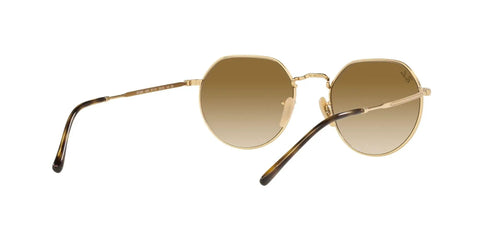 Unisex Round Sunglasses With Gold Frame And Clear Gradient Brown Lenses 51mm Hybrid Hexagonal Round Style Authenticity Guaranteed