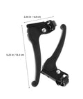 Heavy Duty Wheelchair Brake Handle Extender With Locking Parking Lever, No Fuss Install Replacement Grip For Wheelchairs, Fits 2.2cm opening, 13.3cm