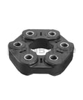 Heavy Duty Drive Shaft Flex Joint Replacement For BMW 328i 428i 528i 530i X3 X5 X6 E46 F10 close-up view showing solid rubber construction.