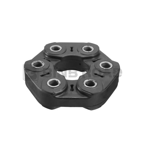 Heavy Duty Drive Shaft Flex Joint Replacement For BMW 328i 428i 528i 530i X3 X5 X6 E46 F10 close-up view showing solid rubber construction.