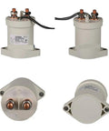 Heavy Duty DC Contactor Featuring A Badass 200 Amp Rating And 1000 Volt Electric Relay Switch For EV Chargers, top and bottom views.
