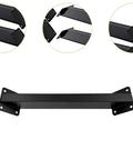Heavy Duty Pro Grade 45 Degree Angle Corner Brackets For Pergola And Gazebo DIY Projects, Steel Inside Joint Connectors, front view