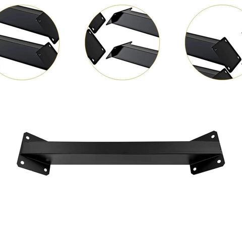 Heavy Duty Pro Grade 45 Degree Angle Corner Brackets For Pergola And Gazebo DIY Projects, Steel Inside Joint Connectors, front view