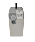 Premium Damper Actuator And Burner Servo Motor Compatible With SQN70 664B20 in grey, side view, suitable for HVAC systems.